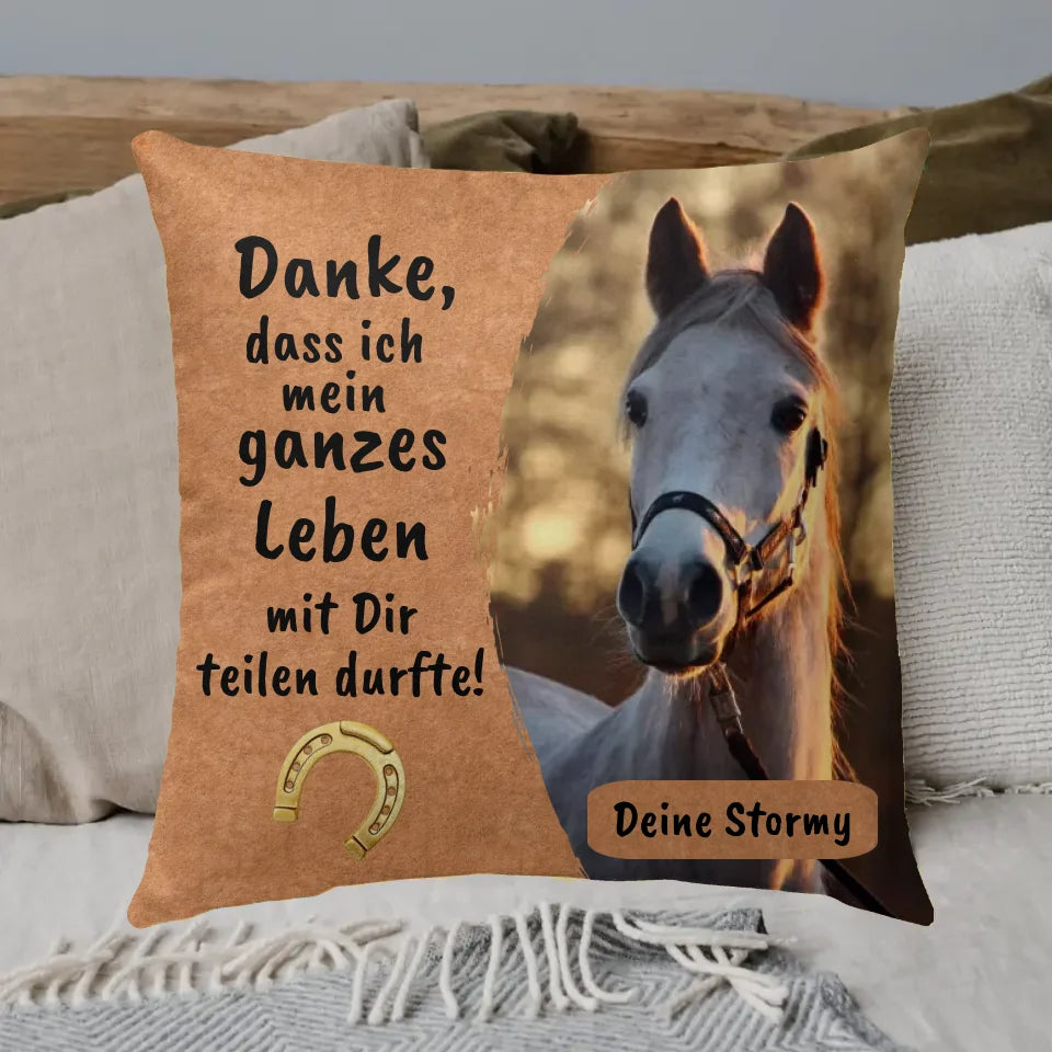 Thank you to your cat - Personalized cushion