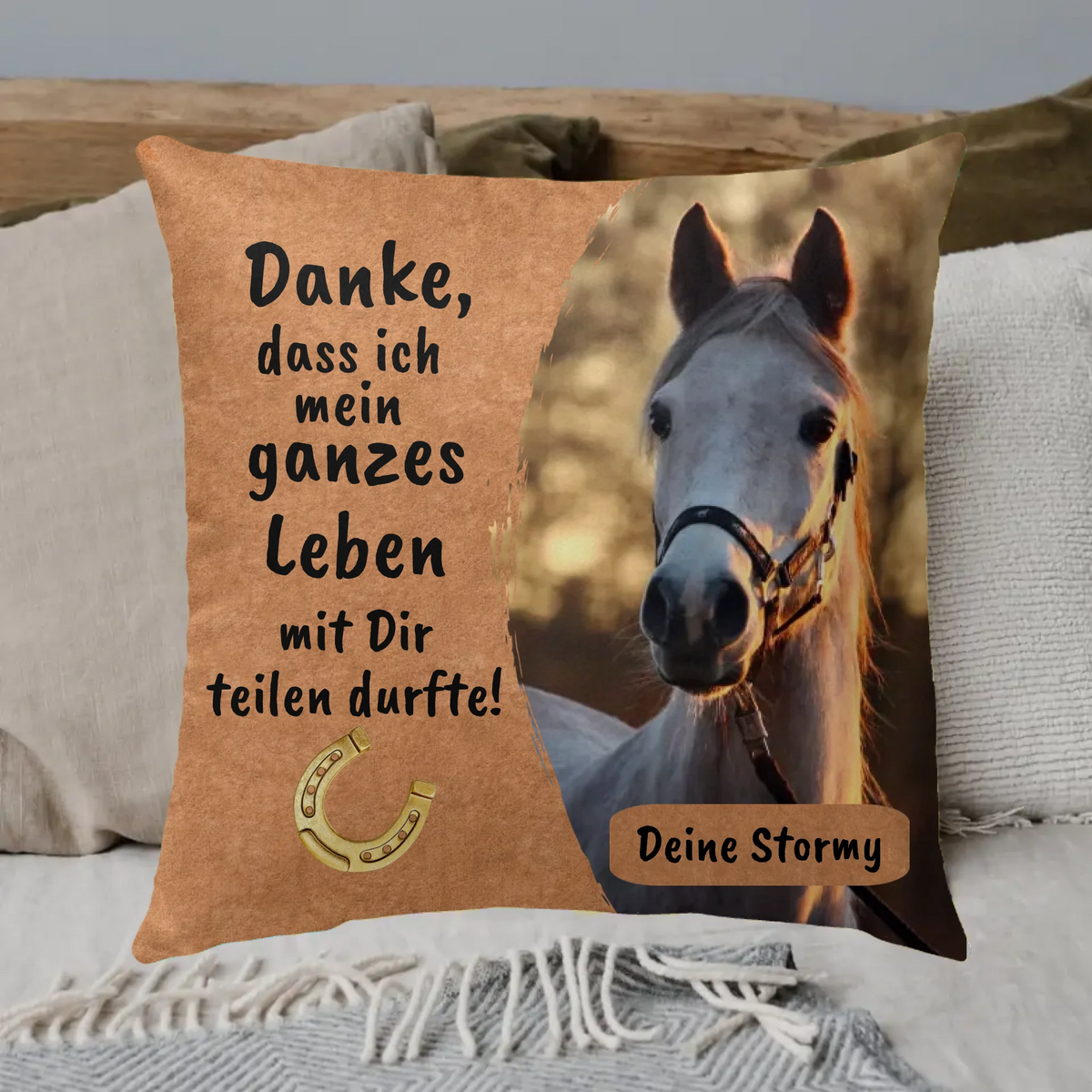 Personalisiertes Kissen: Fotokissen - Individuelles Premium Kissen | Personalize Palace