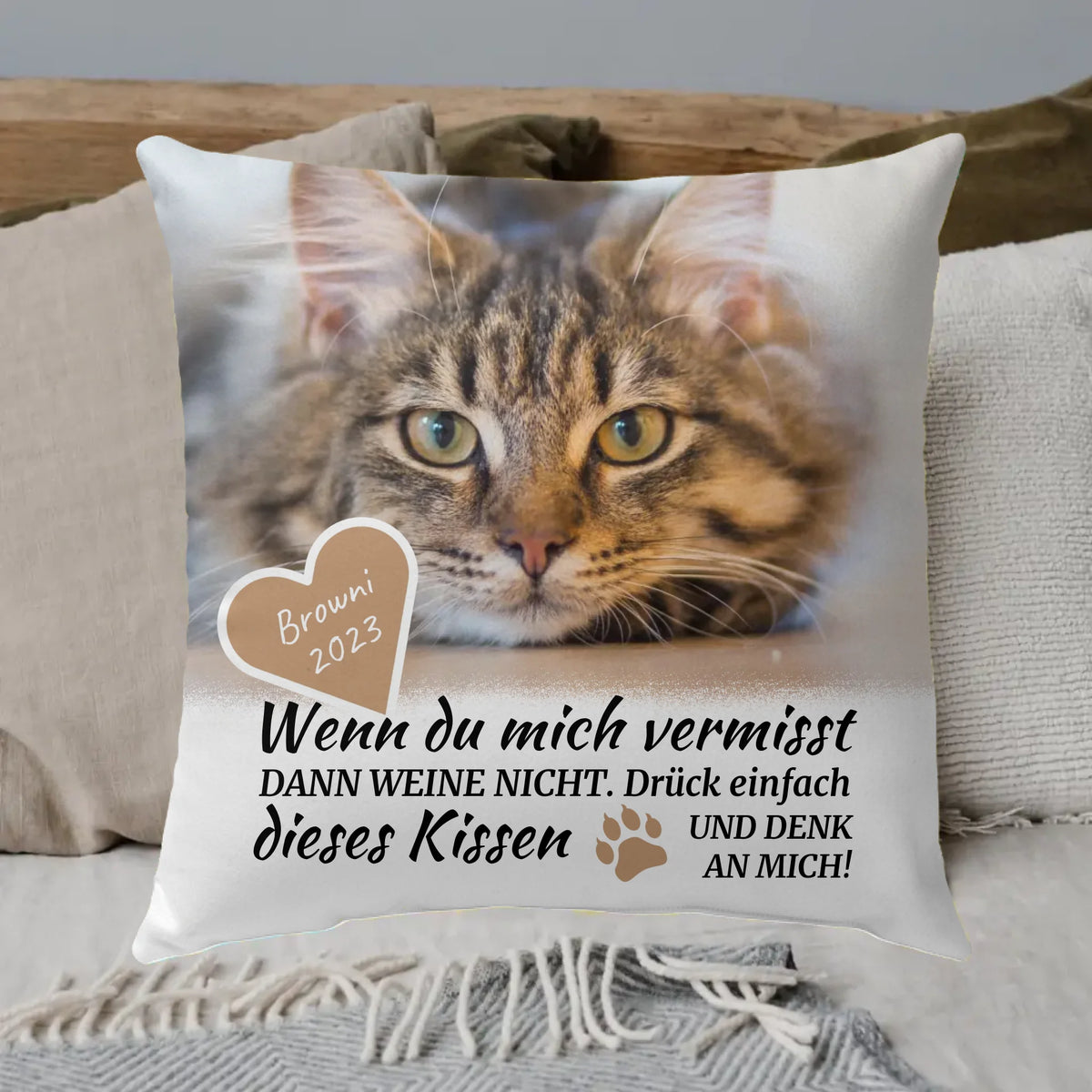 Personalisiertes Schild: Hunde Gedenktafel - Individuelles Metallschild | Personalize Palace