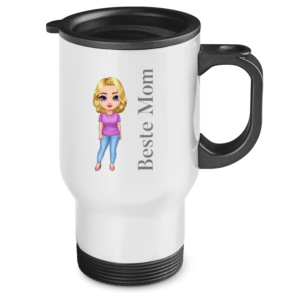 Mom Cup, perfekt für unterwegs oder die Arbeit - individueller Thermobecher | Personalize Palace