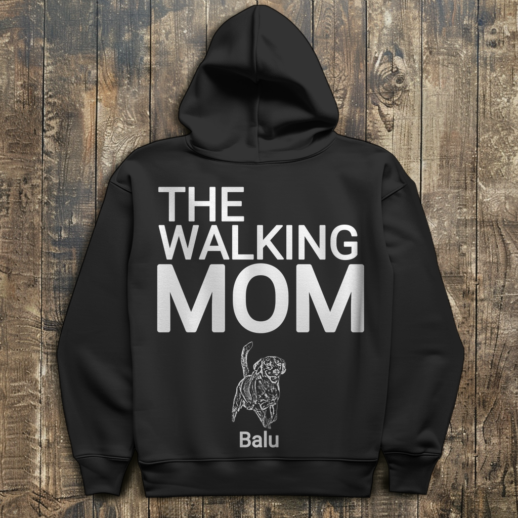 The Walking Mom - individueller Hoodie | Personalize Palace