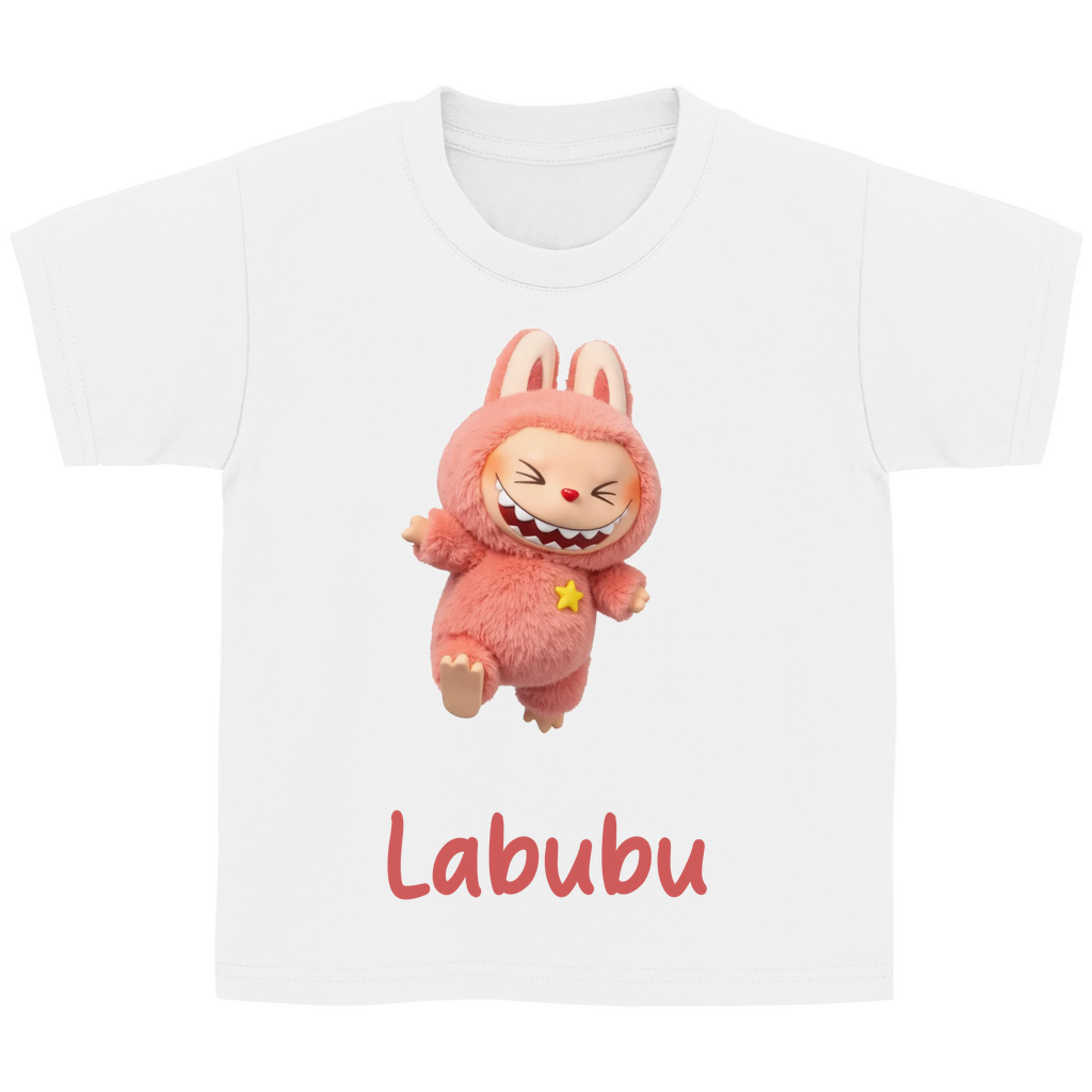 Personalisiertes T-Shirt: Labubu Look für dein Kind - individuelles T-Shirt | Personalize Palace