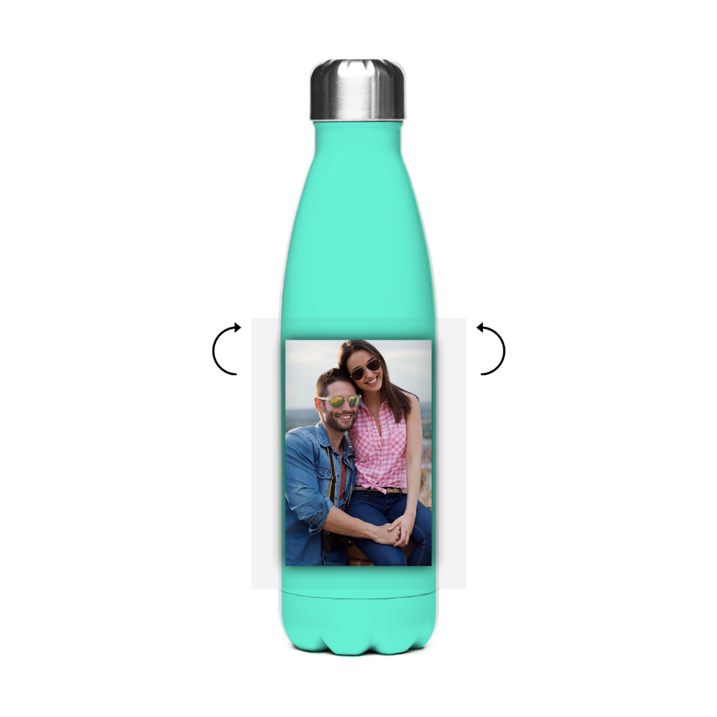 Personalisierte Tasse: Mit Foto und Initialen - individuelle Büro Thermoflasche | Personalize Palace
