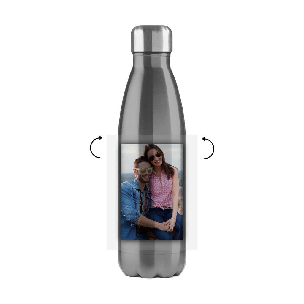 Personalisierte Tasse: Mit Foto und Initialen - individuelle Büro Thermoflasche | Personalize Palace