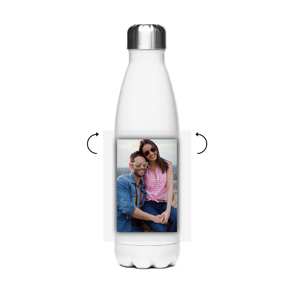 Personalisierte Tasse: Mit Foto und Initialen - individuelle Büro Thermoflasche | Personalize Palace