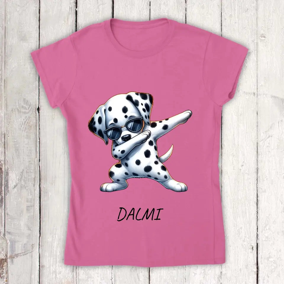 Dabbing Hund oder Katze - Individuelles Erwachsenen T-Shirt | Personalize Palace