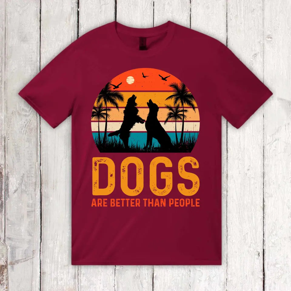 Sunset T-Shirt - verschiedene Designs zum auswählen | Personalize Palace