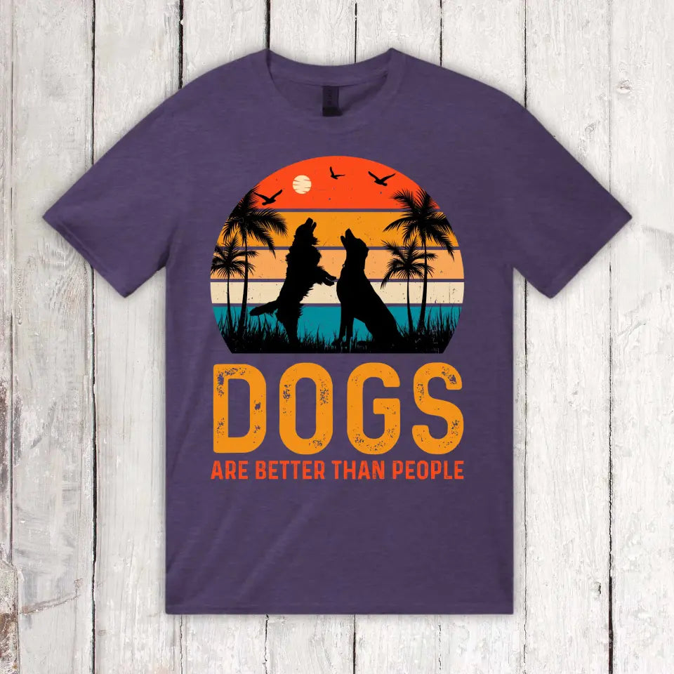Sunset T-Shirt - verschiedene Designs zum auswählen | Personalize Palace
