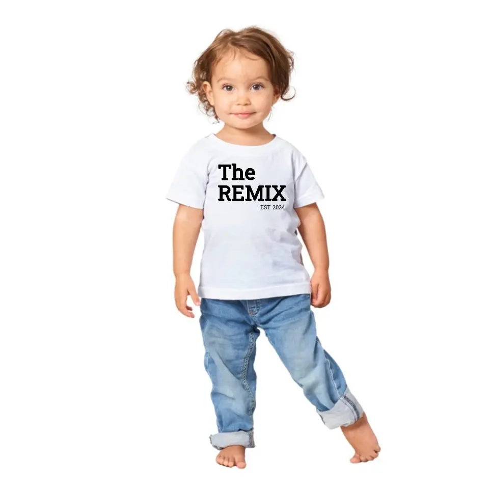 Personalisiertes T-Shirt: The Original & The Remix - individuelles Eltern-Kind-T-Shirt | Personalize Palace
