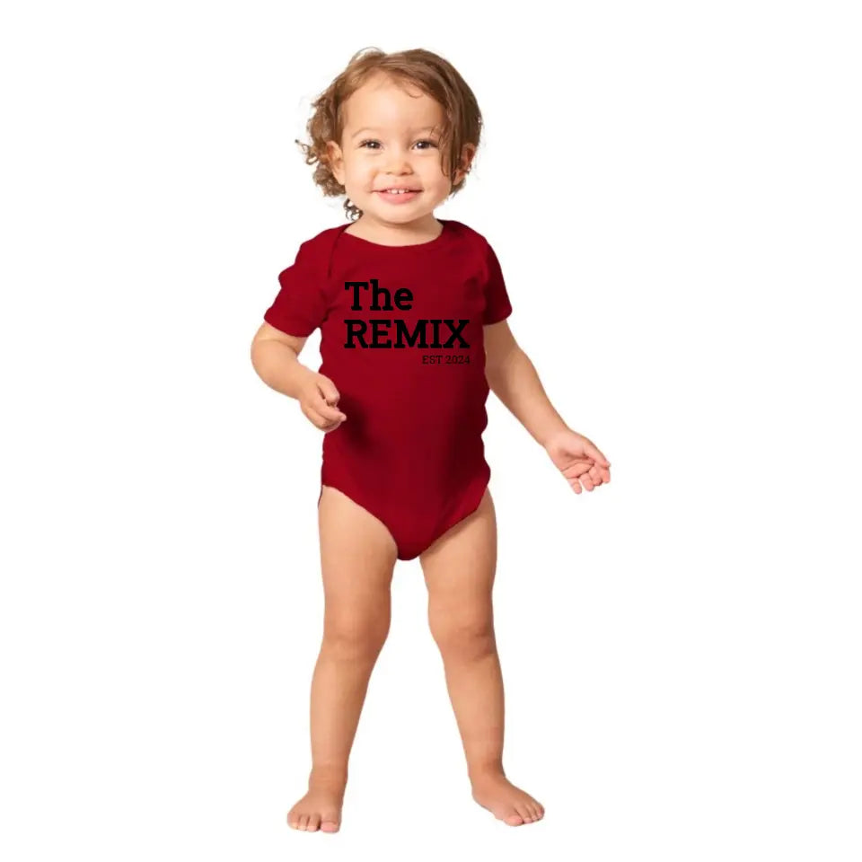 The Original & The Remix - personalized parent-child T-shirt