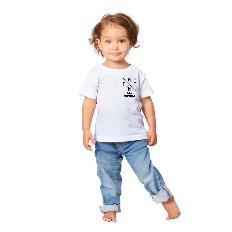 Personalisiertes T-Shirt: PAPA, MAMA, MINI - Individueller Familien-Look | Personalize Palace