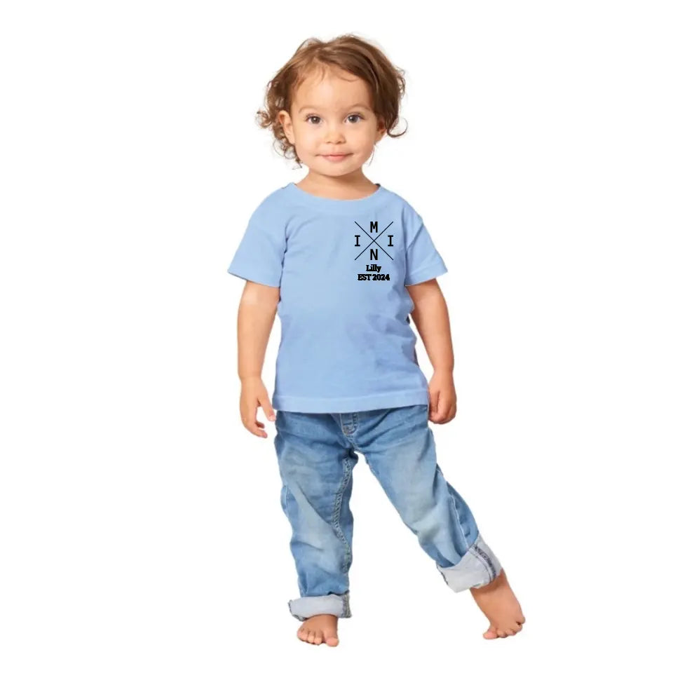 Personalisiertes T-Shirt: PAPA, MAMA, MINI - Individueller Familien-Look | Personalize Palace