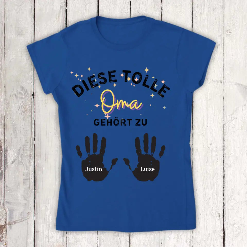 This amazing mom, grandma, aunt - Personalized T-shirt 
