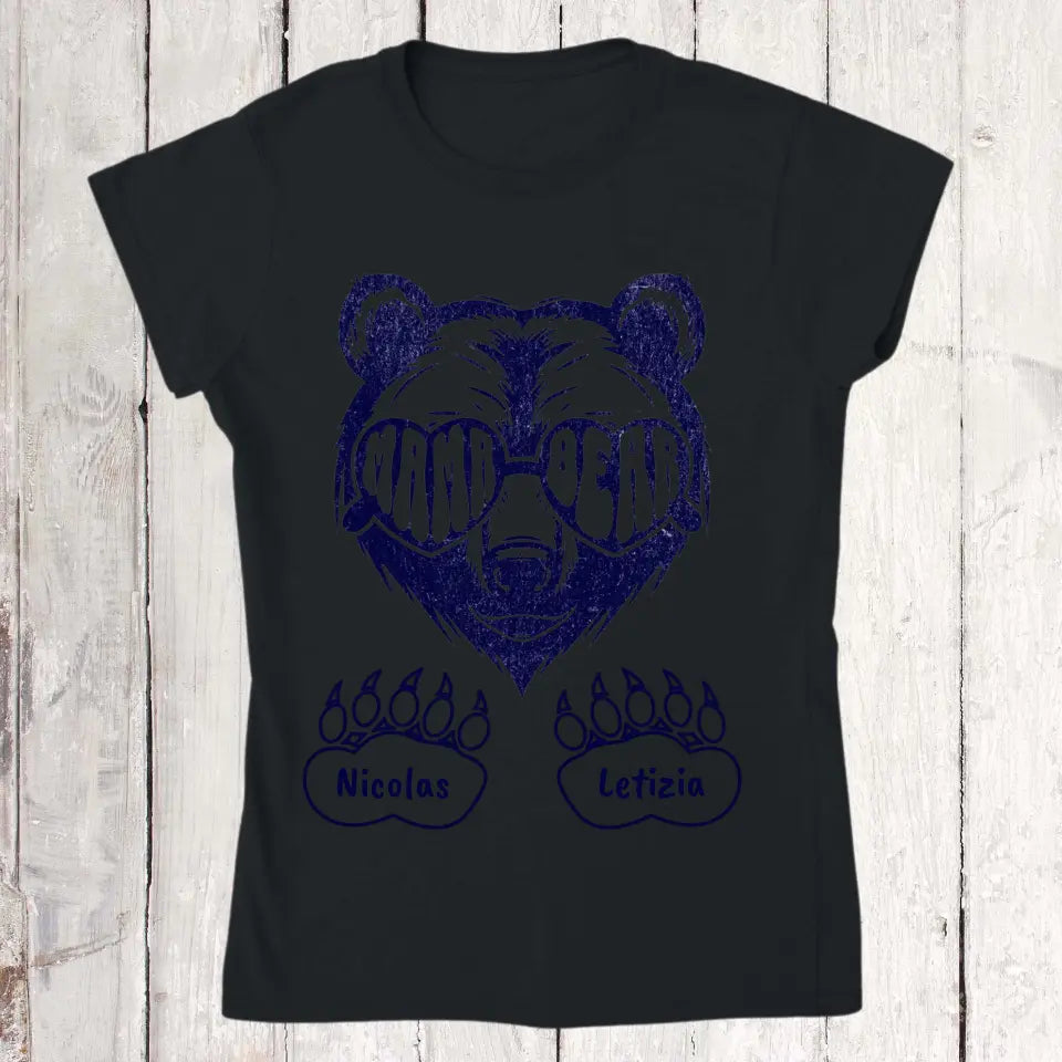 Mama & Papa Bear with children's names 