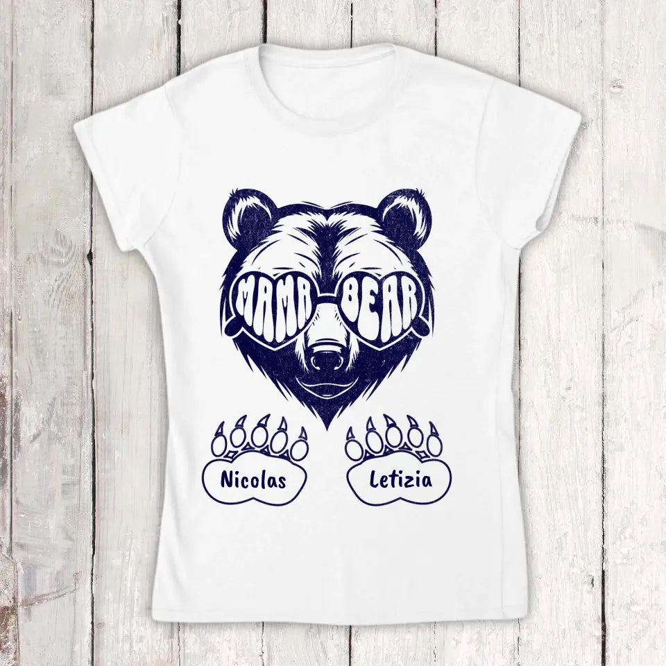 Mama & Papa Bear mit Kindernamen | Personalize Palace