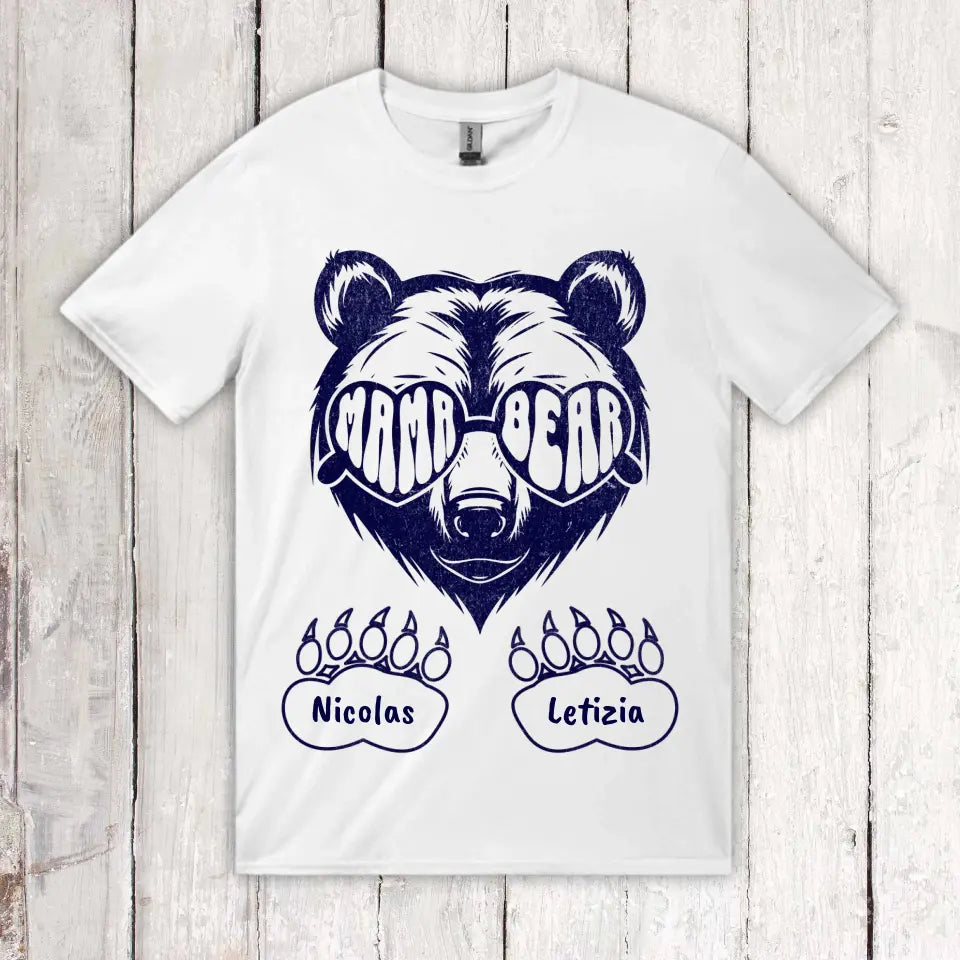 Mama & Papa Bear mit Kindernamen | Personalize Palace