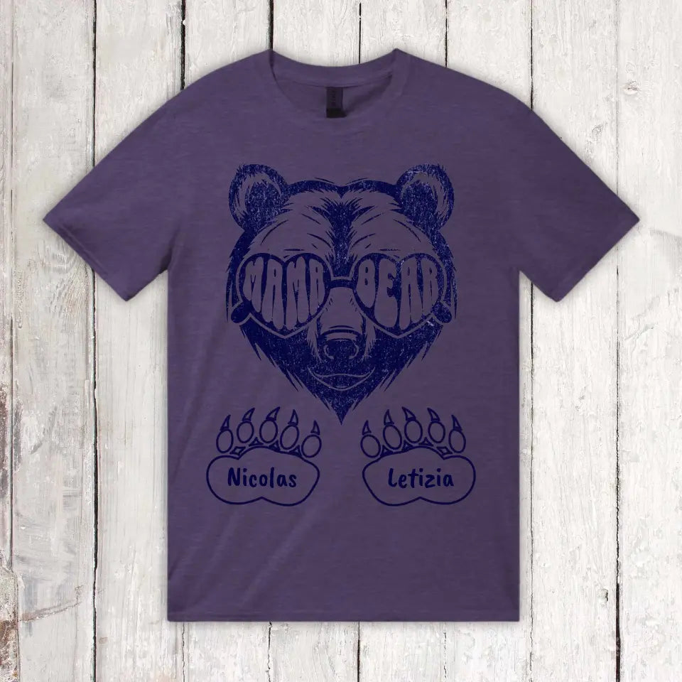 Mama & Papa Bear mit Kindernamen | Personalize Palace
