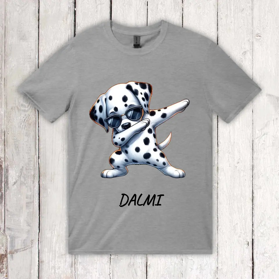 Dabbing Hund oder Katze - Individuelles Erwachsenen T-Shirt | Personalize Palace