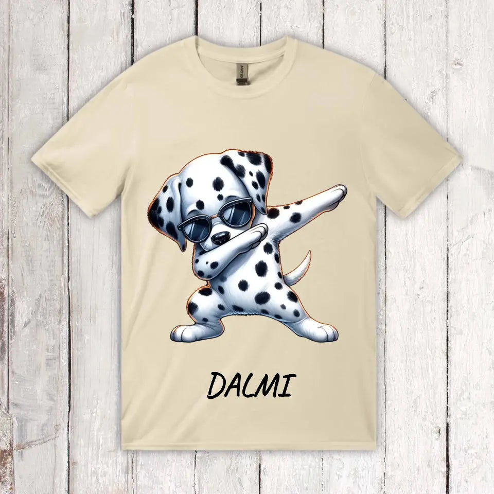 Dabbing Hund oder Katze - Individuelles Erwachsenen T-Shirt | Personalize Palace