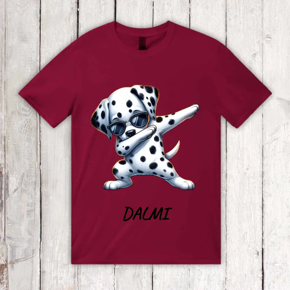 Dabbing Hund oder Katze - Individuelles Erwachsenen T-Shirt | Personalize Palace