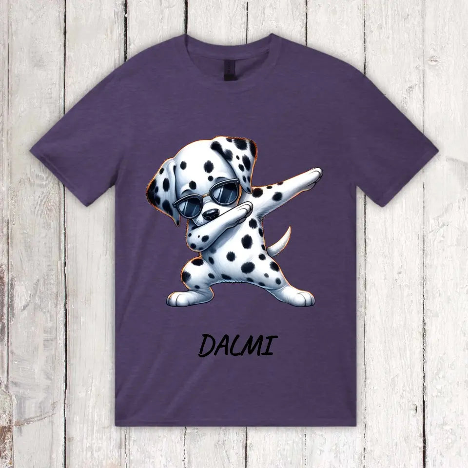Dabbing Hund oder Katze - Individuelles Erwachsenen T-Shirt | Personalize Palace
