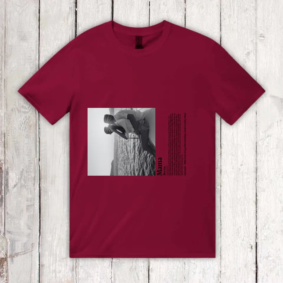 Personalisiertes T-Shirt: Defintion Mama mit Foto - Individuelles T-Shirt | Personalize Palace