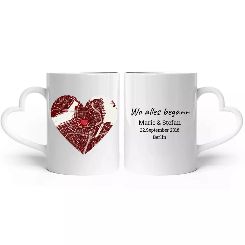 Wo alles begann - individuelle Tasse | Personalize Palace