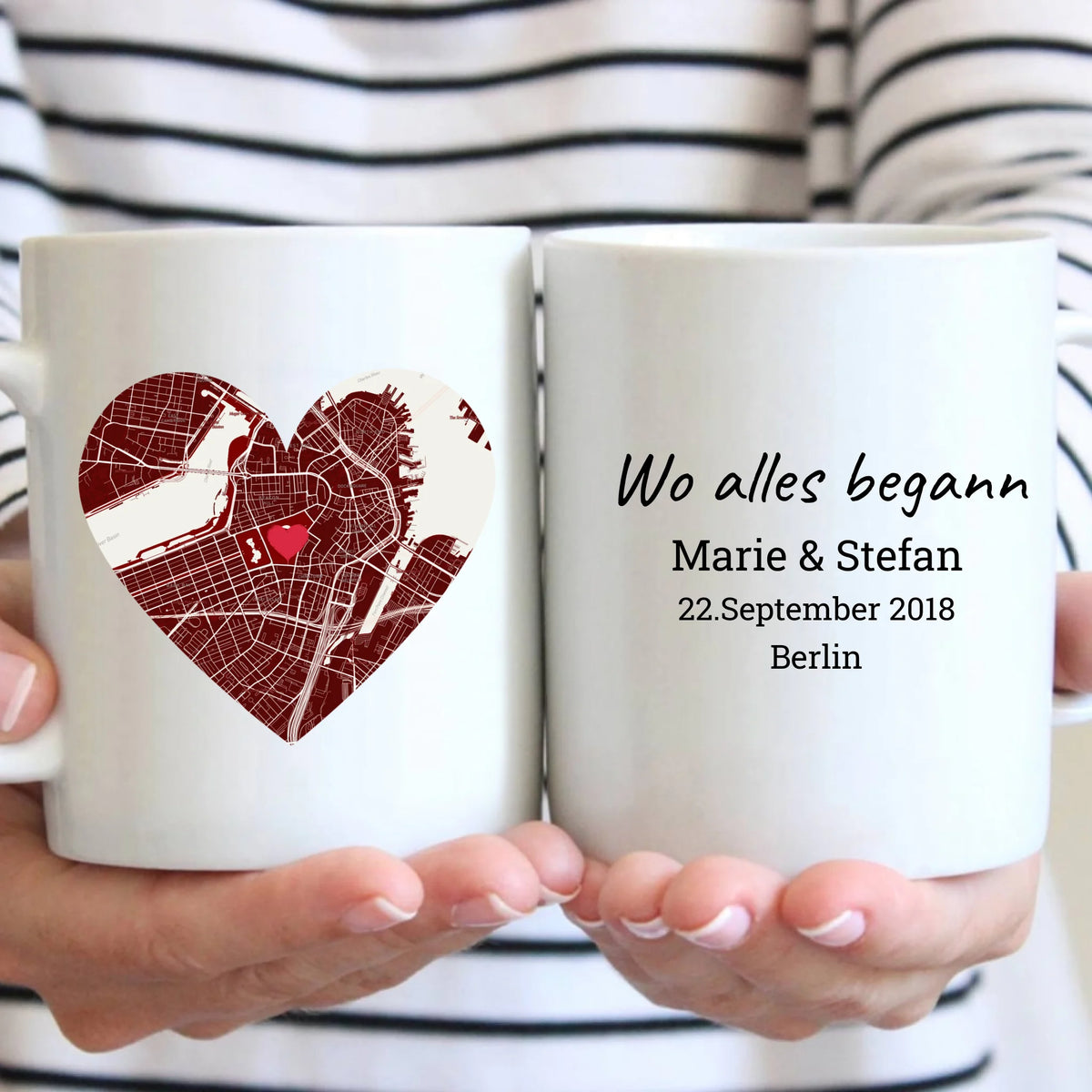 Personalisiertes Kissen: Wo alles begann - Individuelles Kissen | Personalize Palace