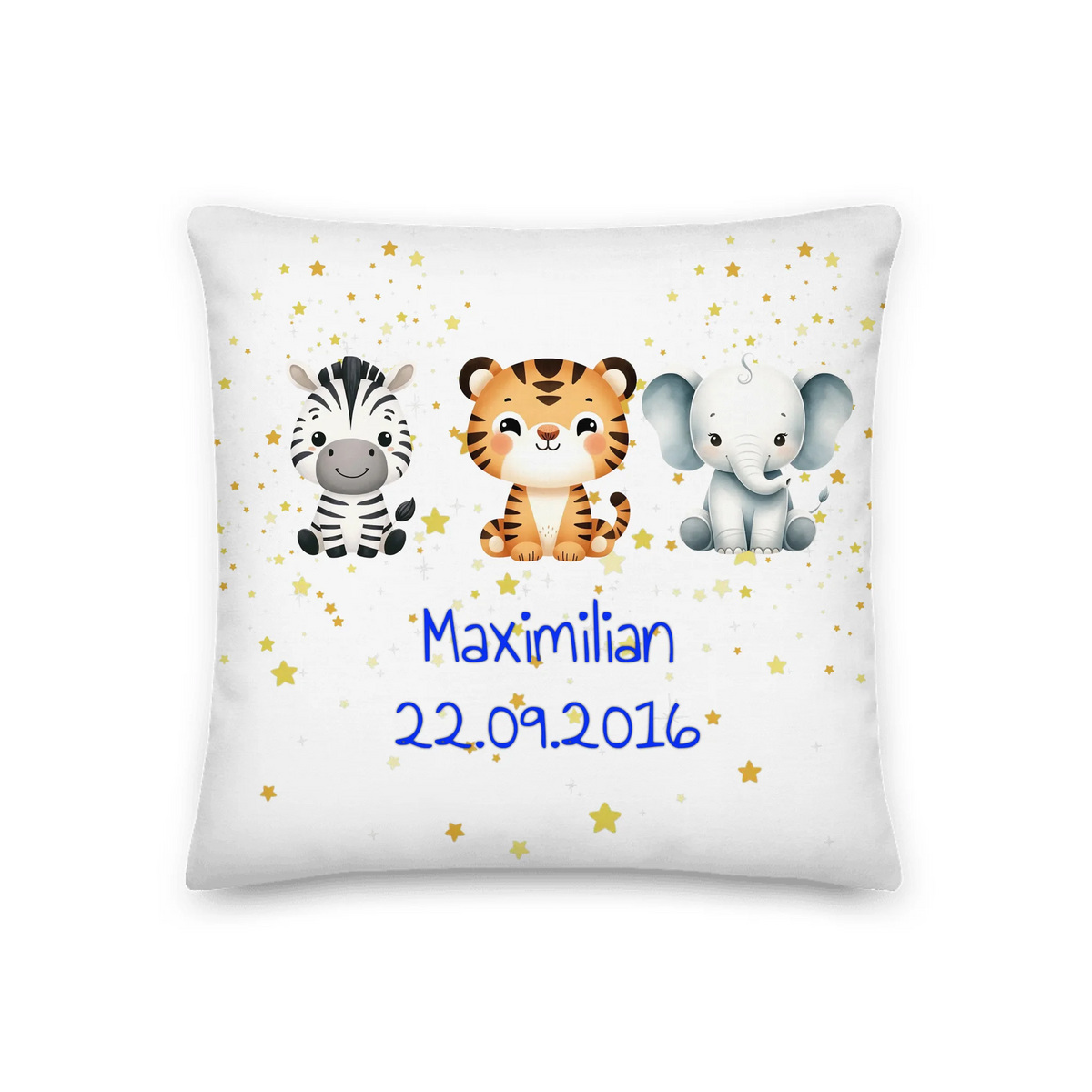 Personalisiertes Kissen: Schlafkissen, Safari Kissen für Kinder - individuelles Kissen | Personalize Palace