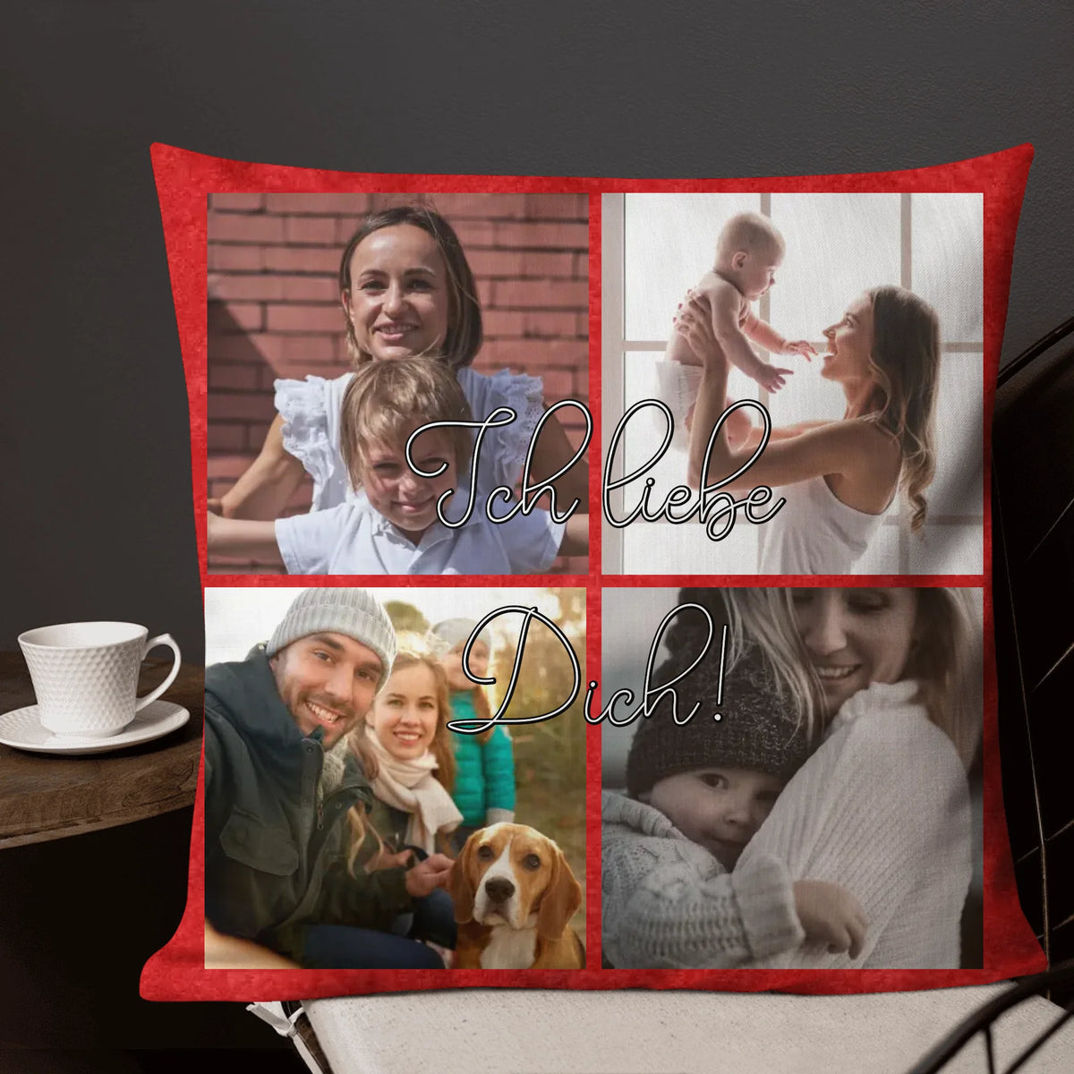 Personalisiertes Kissen: Wo alles begann - Individuelles Kissen | Personalize Palace