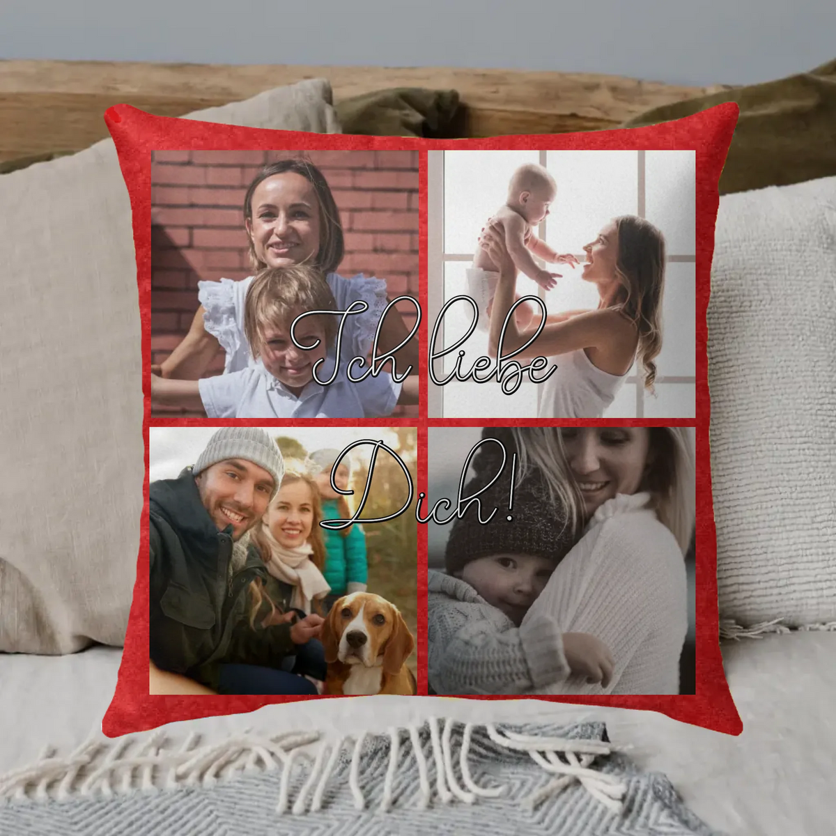 Personalisiertes Kissen: Wo alles begann - Individuelles Kissen | Personalize Palace
