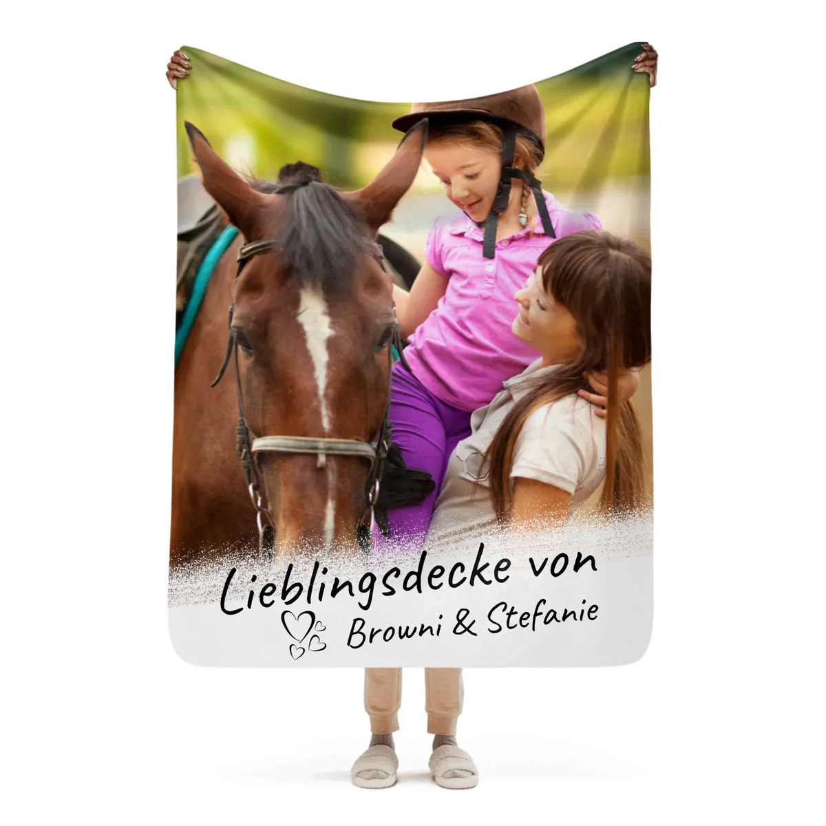 Personalisierte Decke: Lieblingsdecke mit Foto - individuelle Decke | Personalize Palace