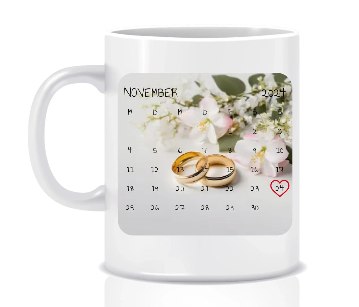 Datum und Kalender mit Foto und Text - Individueller Stanley Thermobecher | Quencher