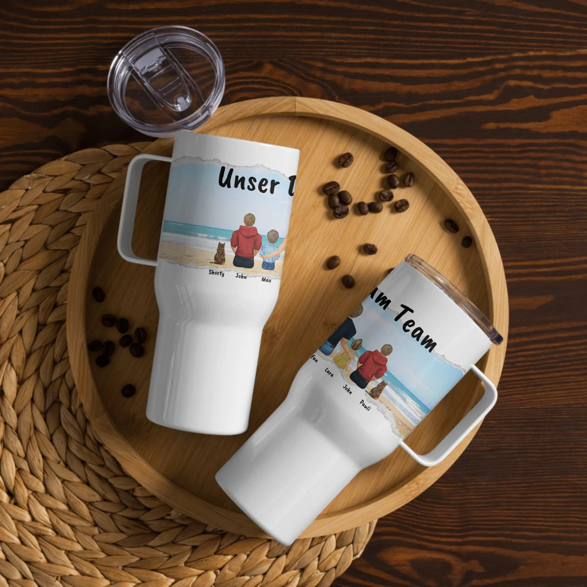 Familie - individueller Thermobecher