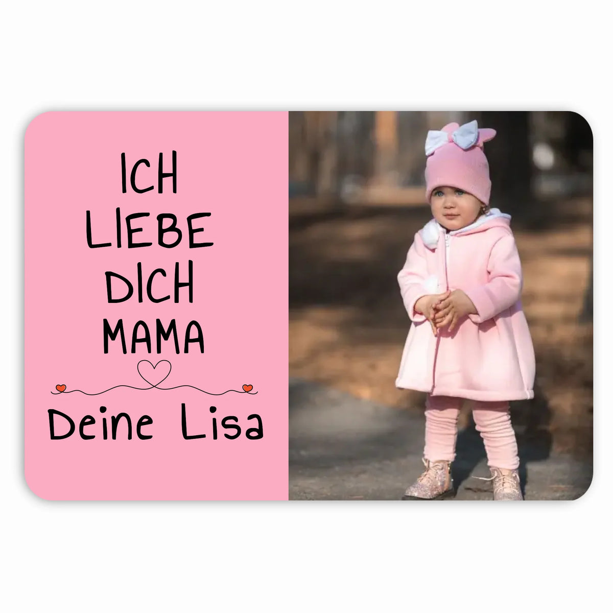 Personalisierte Brieftaschenkarte: Familie - individuelle Brieftaschenkarte | Personalize Palace