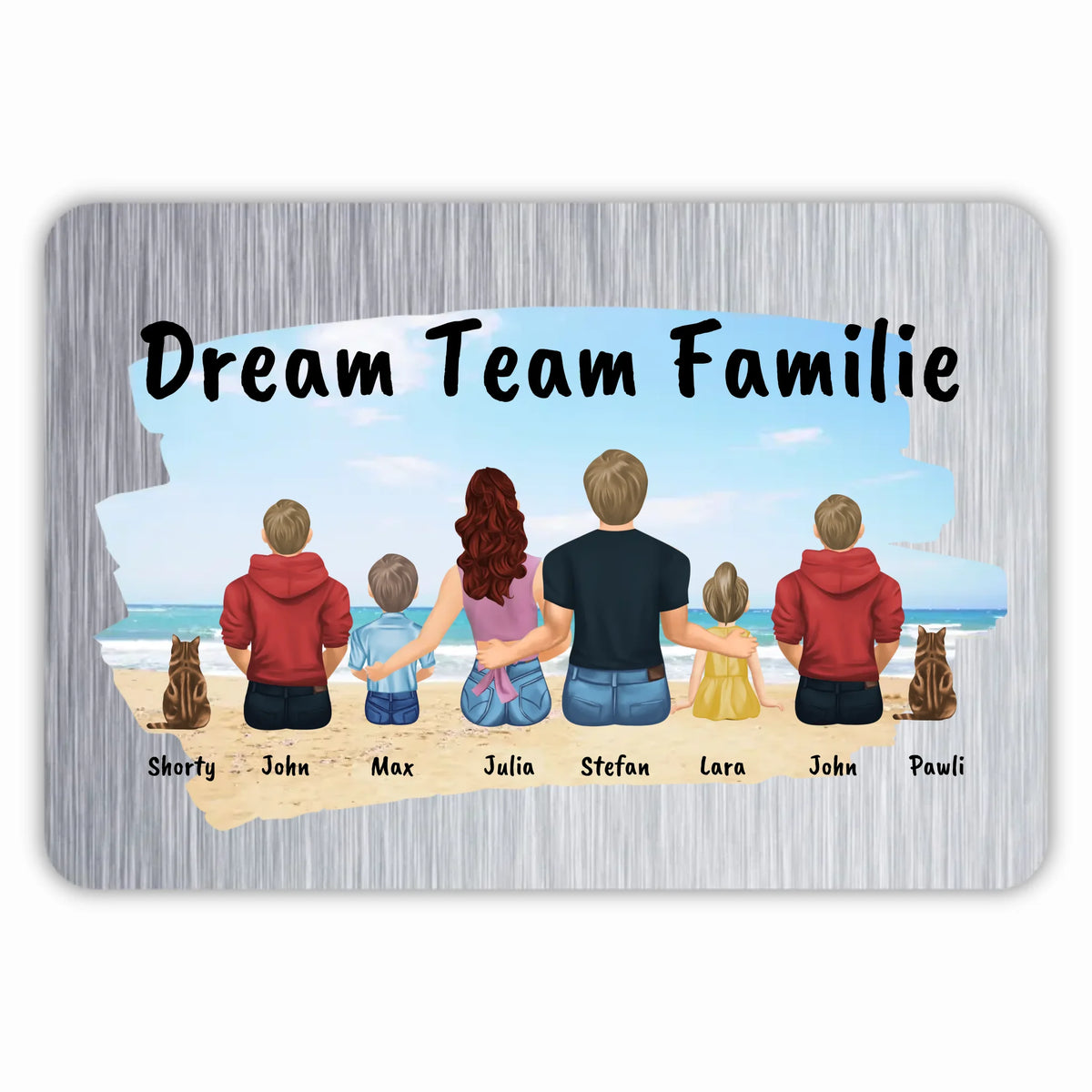 Personalisierte Brieftaschenkarte: Scrabble mit Bild und Text - individuelle Brieftaschenkarte | Personalize Palace