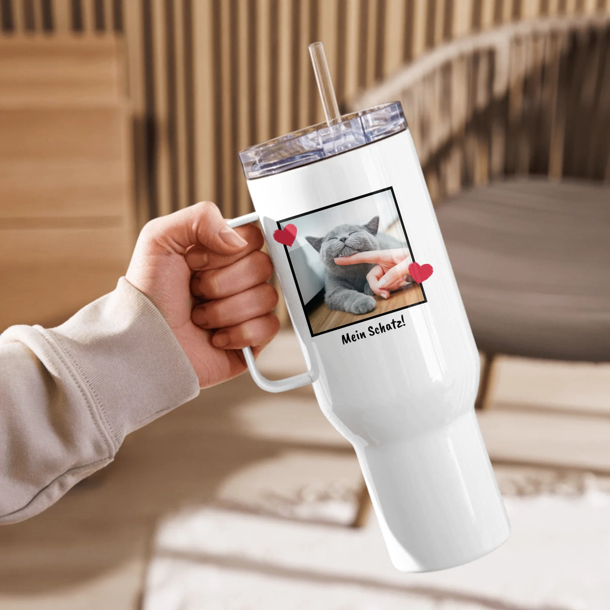 Besties, Schwester, Freundinnen - individueller Thermobecher