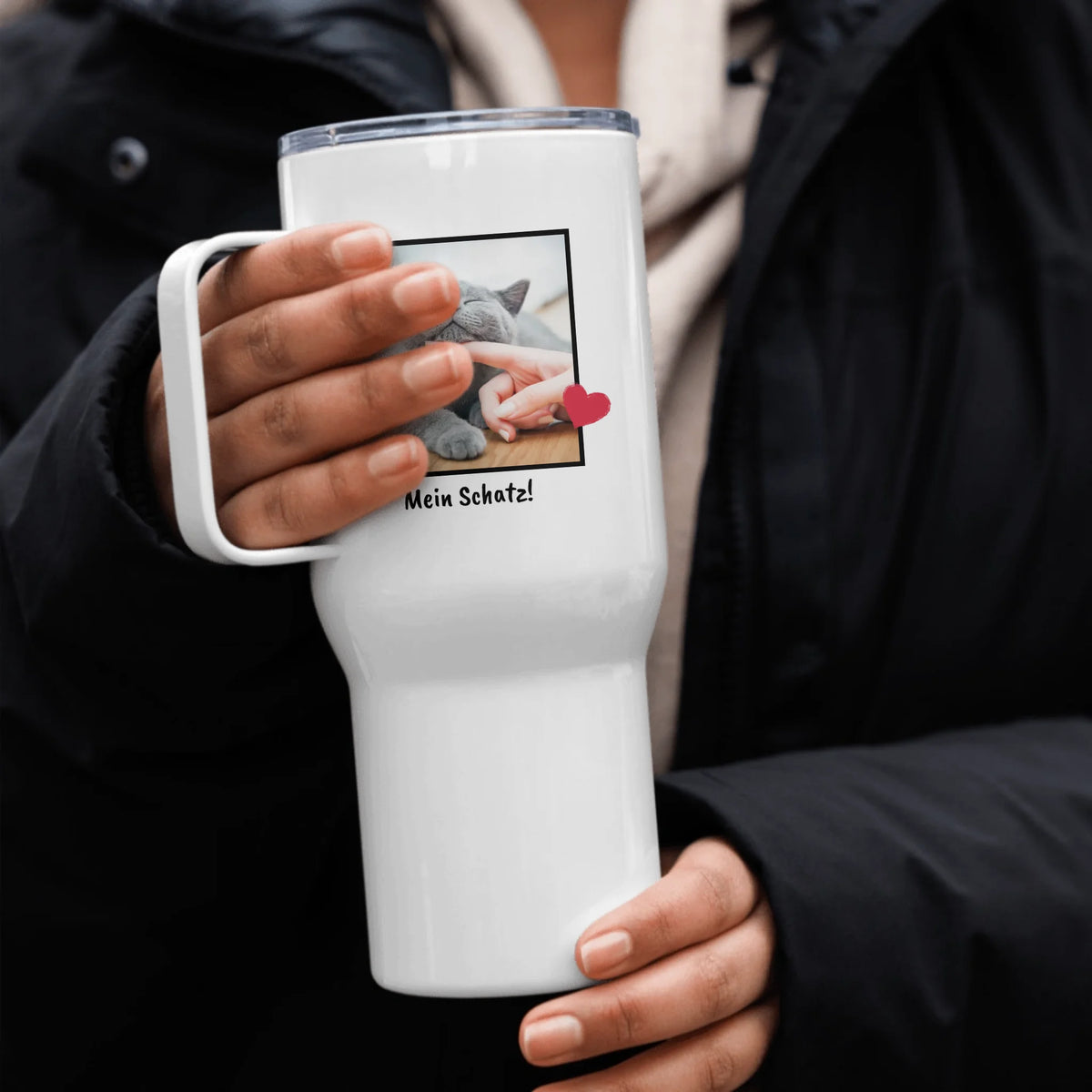 Besties, Schwester, Freundinnen - individueller Thermobecher