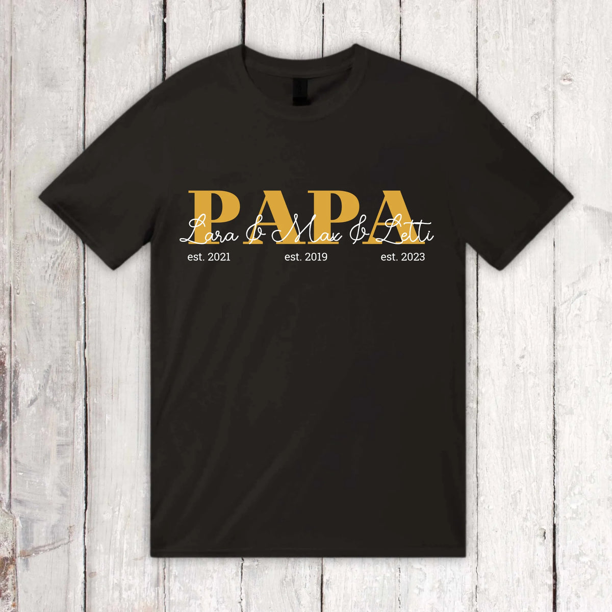 PAPA/MAMA - Individuelles T-Shirt | Personalize Palace