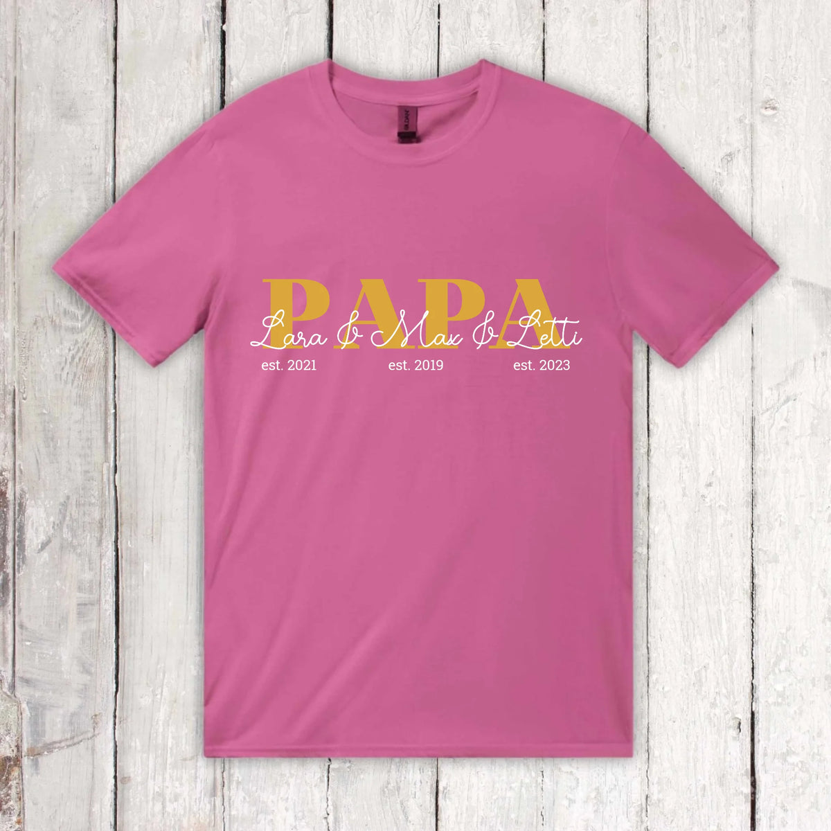 PAPA/MAMA - Individuelles T-Shirt | Personalize Palace