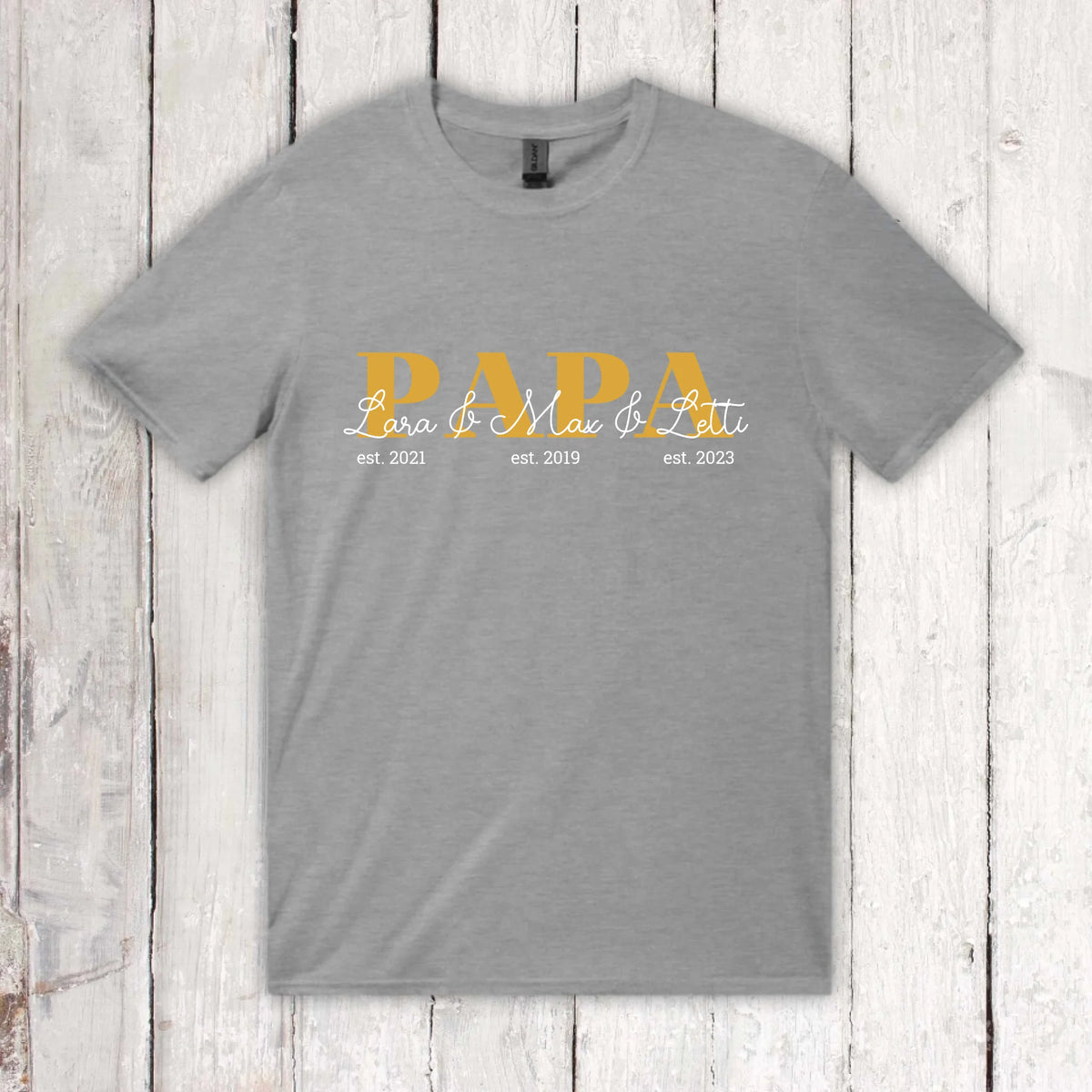 PAPA/MAMA - Individuelles T-Shirt | Personalize Palace