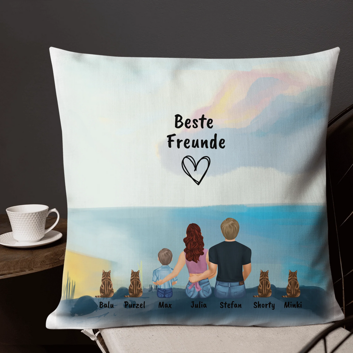 Personalisiertes Kissen: Das sind wir! - individuelles Kissen | Personalize Palace