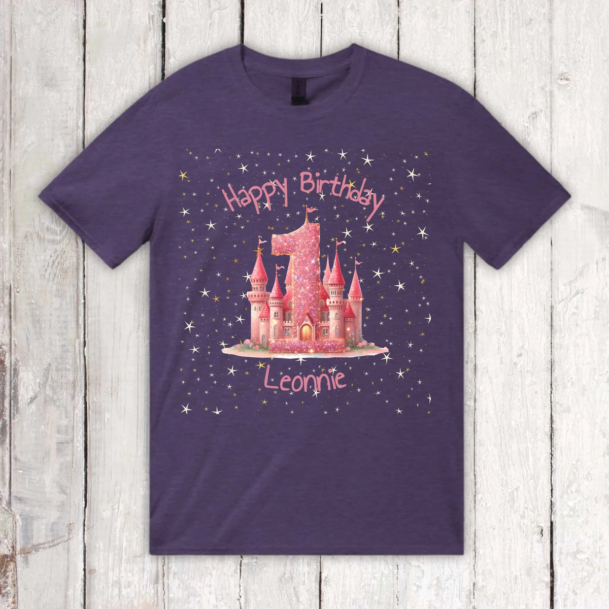 Geburtstag mit Zahl und Namen - individuelles Kinder T-Shirt