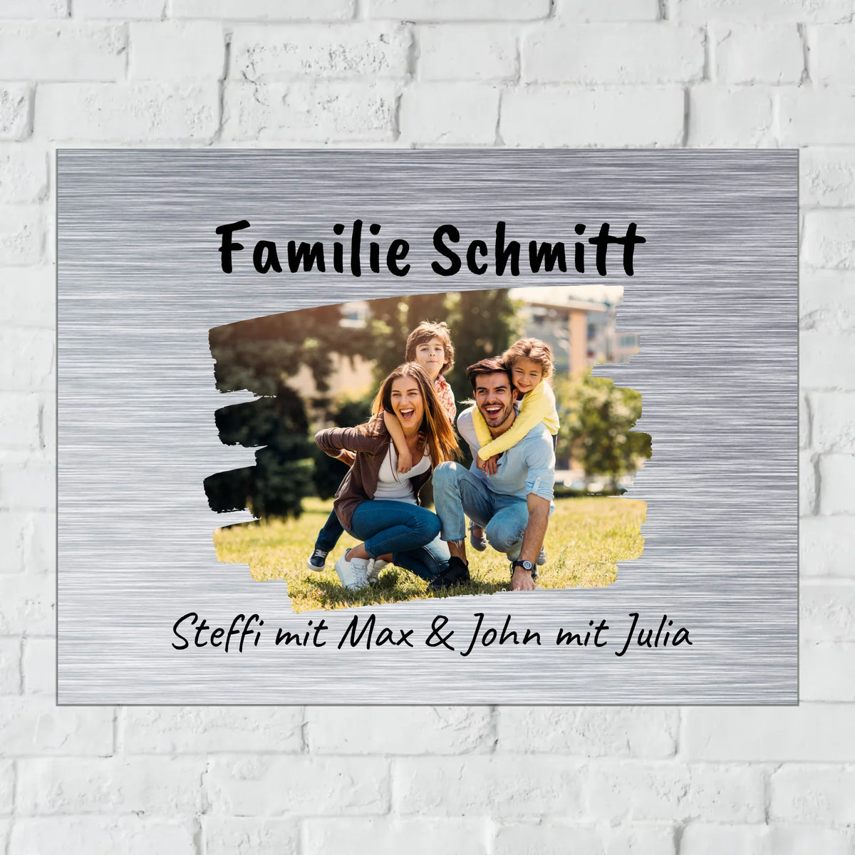 Personalisiertes Schild: Türschild mit Foto - Individuelles Haustürschild | Personalize Palace