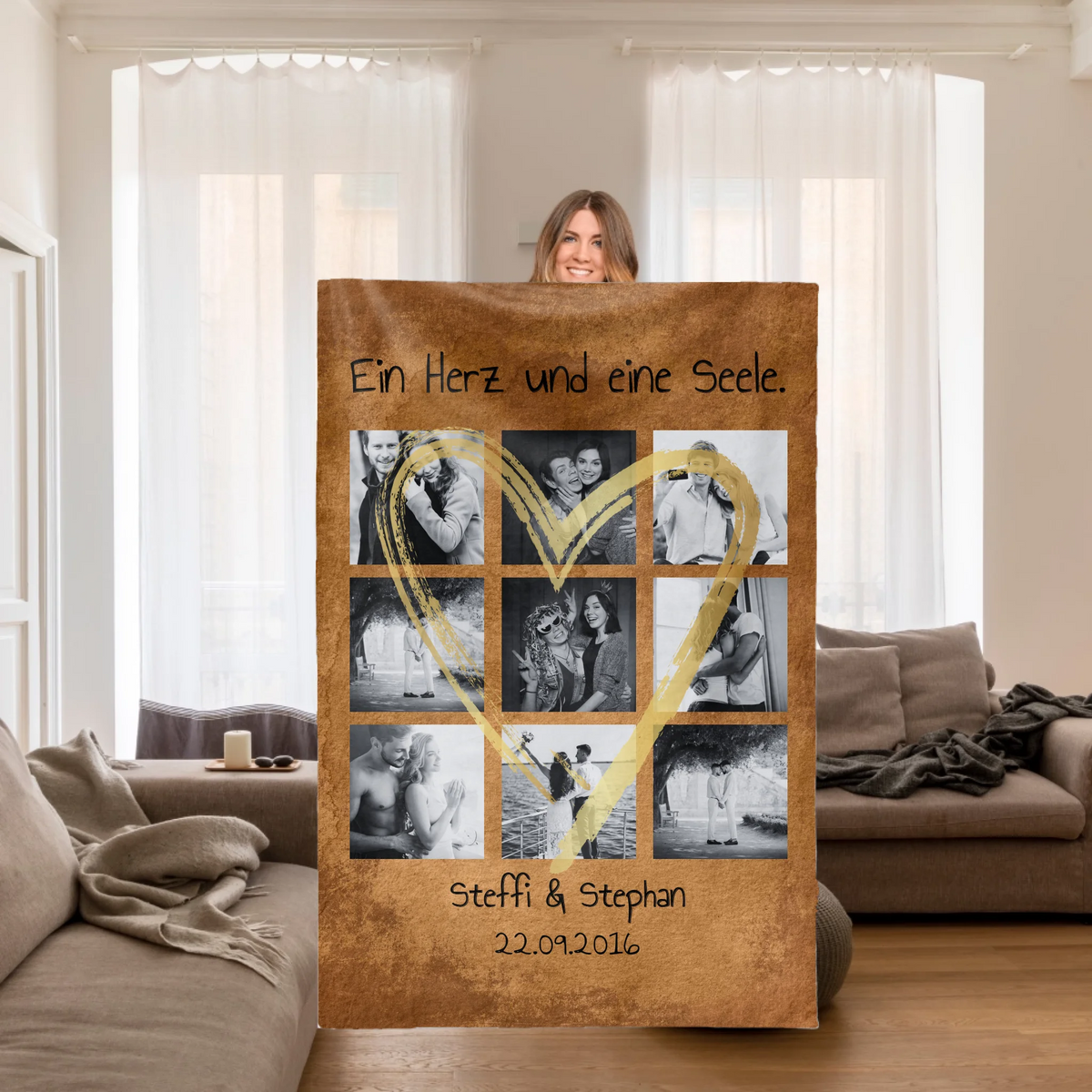 Personalisierte Decke: Wollen wir Netflix gucken? - Premium Kuscheldecke | Personalize Palace