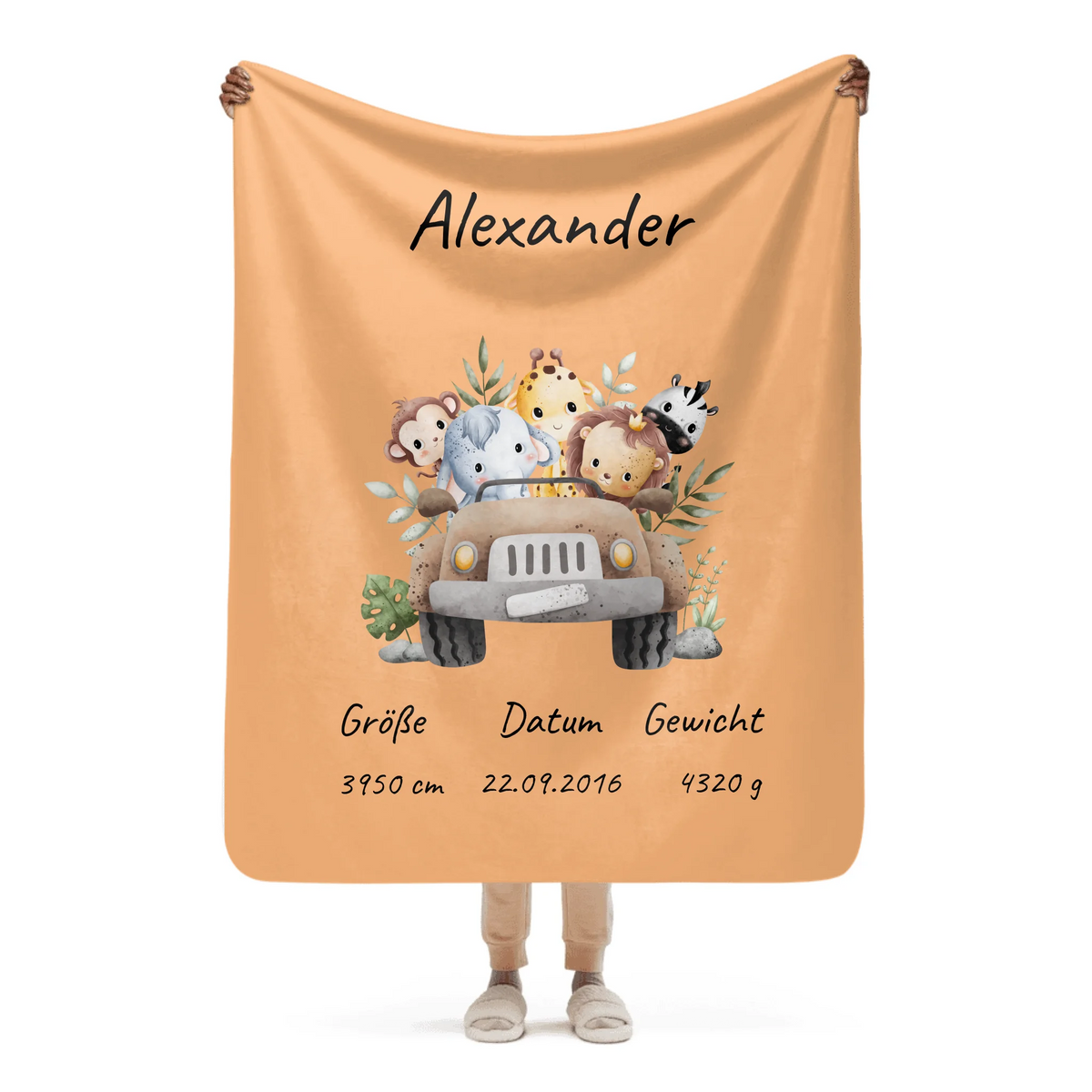 Personalisierte Decke: Baby und Kinderdecke - Individuelle Kuscheldecke | Personalize Palace