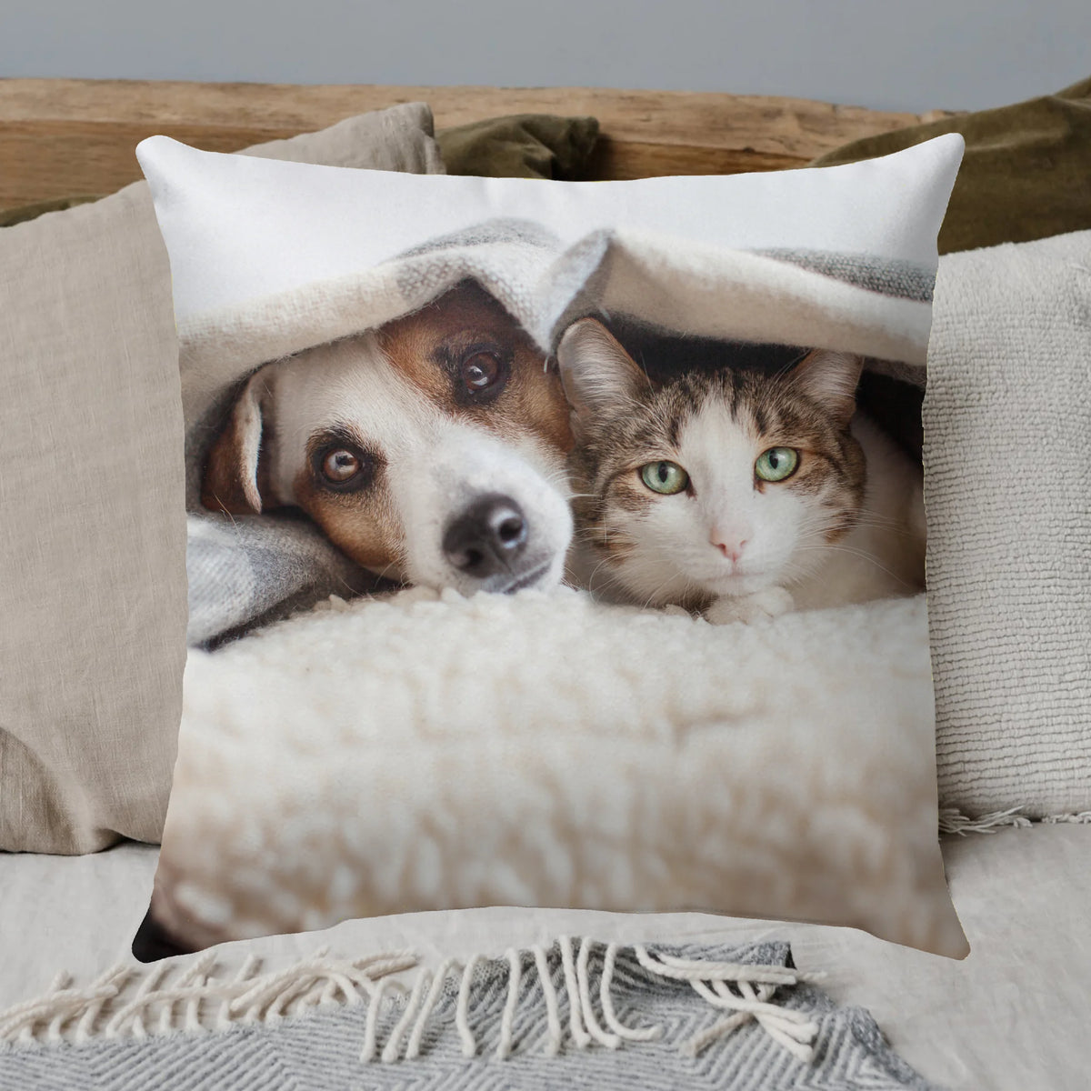 Personalisiertes Kissen: Hunde-Foto ohne Hintergrund - individuelles Kissen | Personalize Palace