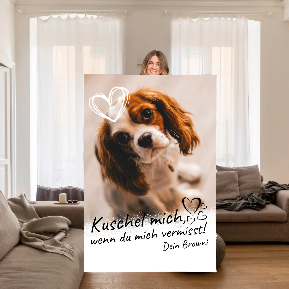 Personalisiertes Kissen: Fotoherz - individuelles Premium Fotokissen | Personalize Palace