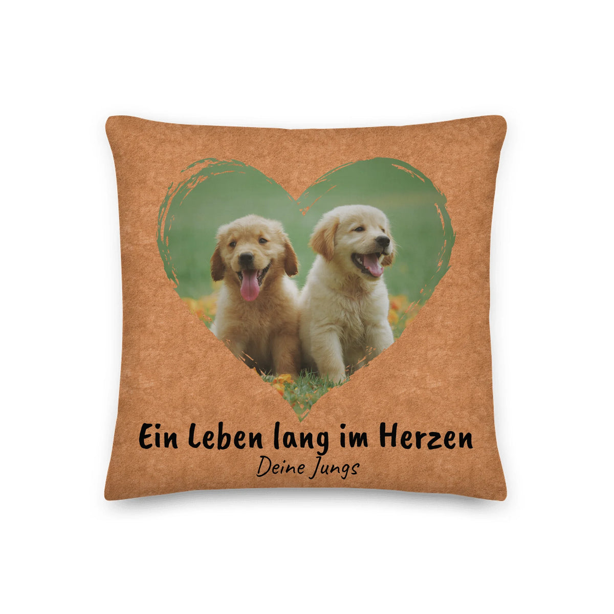 Personalisiertes Kissen: Fotoherz - individuelles Premium Fotokissen | Personalize Palace