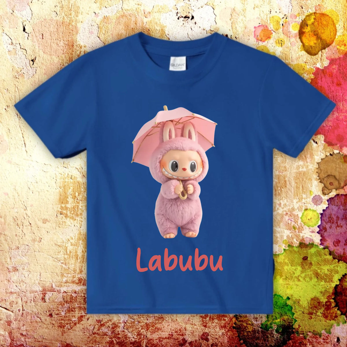 Personalisiertes Kissen: dein Labubu auf dem Kissen mit Name - individuelles Kissen | Personalize Palace